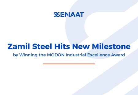Zamil Steel Hits New Milestone by Winning the MODON Industrial Excellence Award